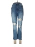 REVICE Hearts Blue Jeans Size 30 waist - photo 1
