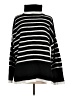 Mud Pie 100% Polyester Stripes Black Pullover Sweater Size L - photo 1