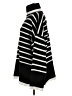 Mud Pie 100% Polyester Stripes Black Pullover Sweater Size L - photo 5