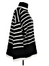 Mud Pie 100% Polyester Stripes Black Pullover Sweater Size L - photo 4