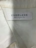 Everlane Solid Ivory 3/4 Sleeve Button-Down Shirt Size 2 - photo 7