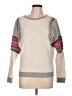Hommage from Los Angeles Print Gray Pullover Sweater Size L - photo 1