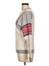 Hommage from Los Angeles Print Gray Pullover Sweater Size L - photo 5