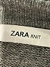 Zara Metallic Gray Pullover Sweater Size S - photo 7