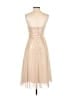 BCBGMAXAZRIA 100% Polyester Stars Tan Cocktail Dress Size 4 - photo 2