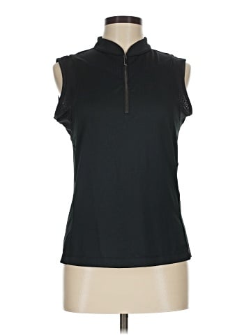 Tail Sleeveless Blouse (view 1)
