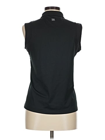 Tail Sleeveless Blouse (view 2)