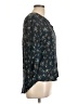 Daniel Rainn 100% Rayon Teal 3/4 Sleeve Blouse Size L - photo 4