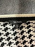 XOXO Houndstooth Black Cardigan Size S - photo 7