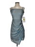 Emerald Sundae 100% Polyester Metallic Silver Cocktail Dress Size S - photo 1