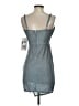 Emerald Sundae 100% Polyester Metallic Silver Cocktail Dress Size S - photo 2