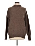 M Magaschoni Brown Turtleneck Sweater Size L - photo 1
