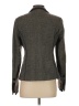 Nina Mclemore 100% Wool Chevron-herringbone Gray Jacket Size 2 - photo 2