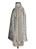 Elie Tahari Animal Print Silver Long Sleeve Blouse Size M - photo 5