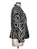 Max Mara Print Black Blue Blazer Size 12 - photo 4