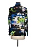 MULTIPLES 100% Polyester Print Blue Long Sleeve Blouse Size M - photo 2