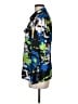 MULTIPLES 100% Polyester Print Blue Long Sleeve Blouse Size M - photo 5