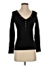 Belldini Black Long Sleeve Top Size S - photo 1