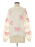 Unbranded Hearts Ivory Pullover Sweater Size S - photo 1