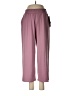 Threads 4 Thought Solid Purple Active Pants Size M - photo 1