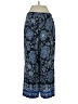 Ann Taylor LOFT 100% Rayon Paisley Blue Casual Pants Size S - photo 2