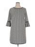 Max Studio Houndstooth Gray Casual Dress Size XL - photo 1