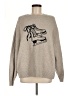 Hollister Graphic Gray Pullover Sweater Size M - photo 1