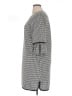Max Studio Houndstooth Gray Casual Dress Size XL - photo 5