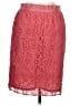 Ann Taylor 100% Polyester Red Formal Skirt Size 6 - photo 1