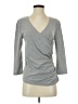 Spiegel Gray 3/4 Sleeve Top Size S - photo 1