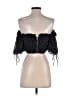 Talula 100% Polyester Black 3/4 Sleeve Blouse Size S - photo 2