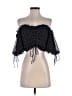 Talula 100% Polyester Black 3/4 Sleeve Blouse Size S - photo 1
