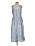 Faherty Stripes Blue Casual Dress Size L - photo 1