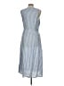 Faherty Stripes Blue Casual Dress Size L - photo 2