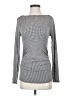 Madewell Houndstooth Gray Long Sleeve Top Size S - photo 1