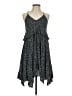 Mustard Seed Polka Dots Gray Casual Dress Size S - photo 1