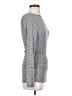 Madewell Houndstooth Gray Long Sleeve Top Size S - photo 4