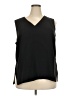 Black Label by Chico's Black Sleeveless Blouse Size XXL (4) - photo 1