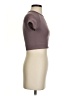 OQQ Brown Short Sleeve Turtleneck Size S - photo 4