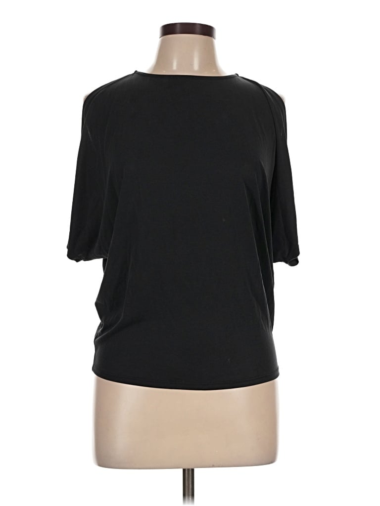 Pre-owned Jolie 3/4 Sleeve T-shirt In Black