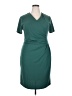 Grace Karin Solid Teal Casual Dress Size XXL - photo 1