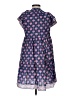 Saylor 100% Cotton Paisley Blue Casual Dress Size S - photo 2