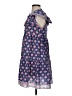 Saylor 100% Cotton Paisley Blue Casual Dress Size S - photo 5