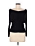 Naked Wardrobe Black Long Sleeve Top Size 1 - photo 1