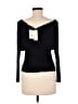 Naked Wardrobe Black Long Sleeve Top Size 1 - photo 2