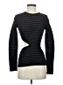 Frankie Morello Black Long Sleeve Top Size XXS - photo 1