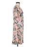 WAYF Floral Pink Casual Dress Size M - photo 4