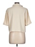 Fabletics Ivory Short Sleeve Blouse Size L - photo 2