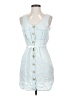 Harper Blue Casual Dress Size XXS - photo 1