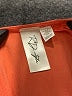 RD Style 100% Polyester Orange Sleeveless Blouse Size M - photo 7